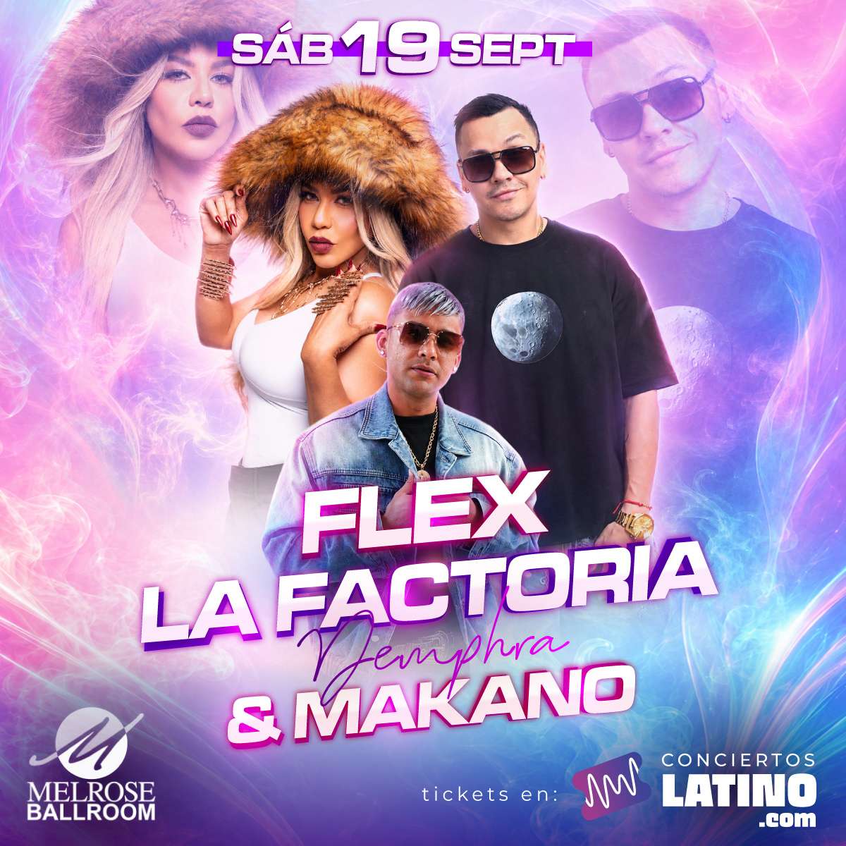 Flex, La Factoria y Makano en New York