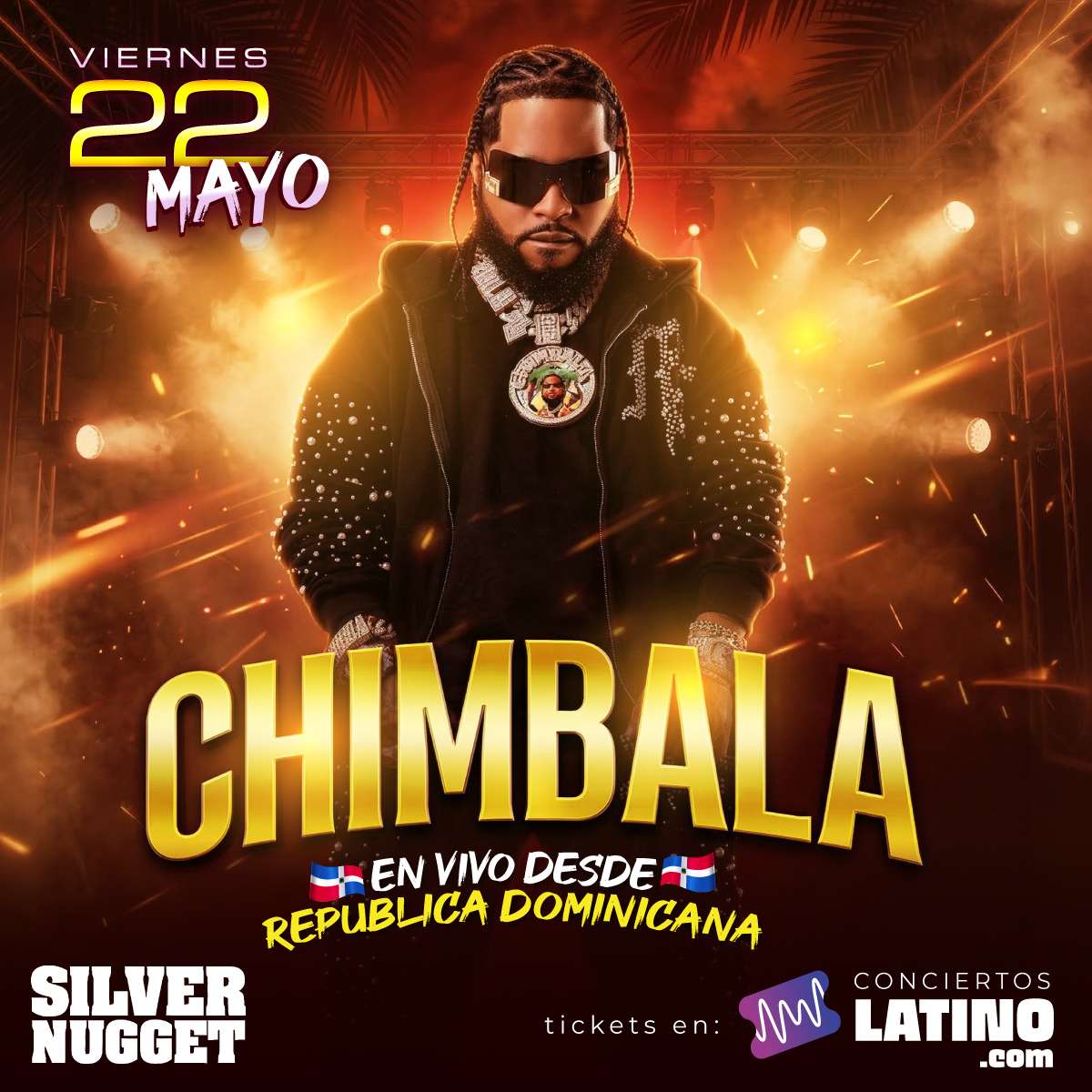 Chimbala en VIVO en Las Vegas