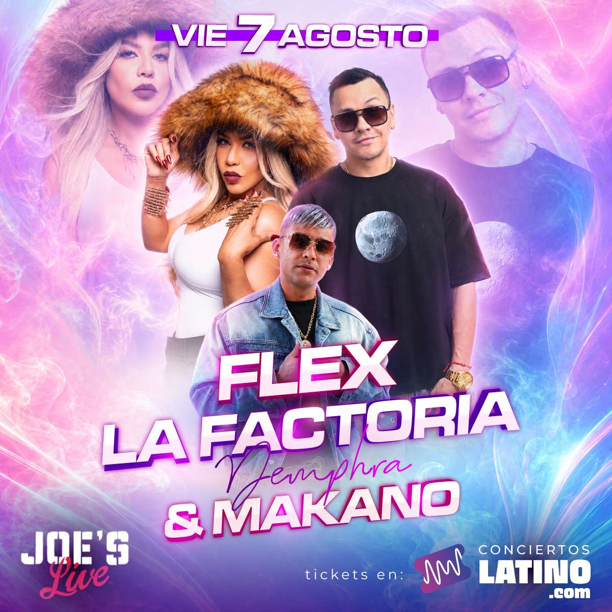 Flex, La Factoria y Makano en Chicago