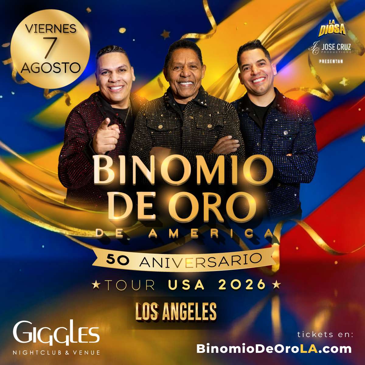 Binomio de Oro en Los Angeles