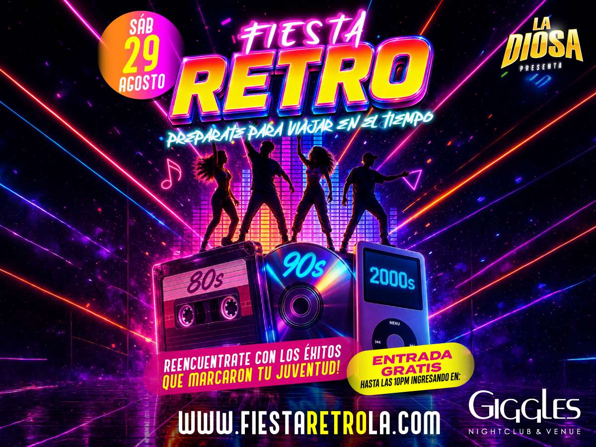 FIESTA RETRO | 80s, 90s & 2000s