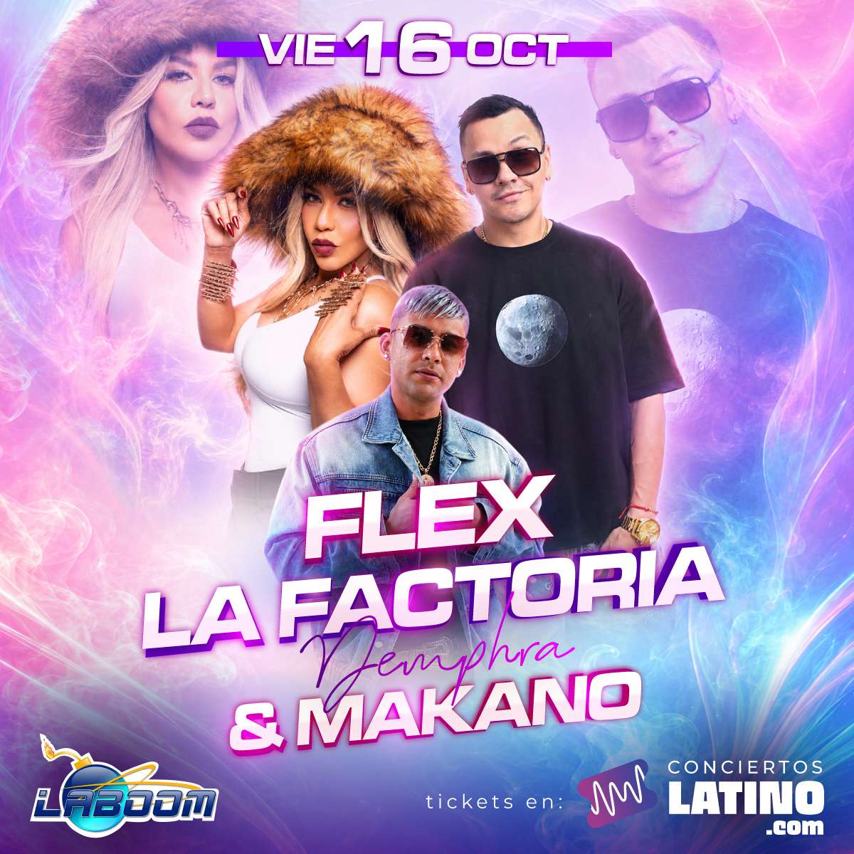 Flex, La Factoria y Makano en Los Angeles