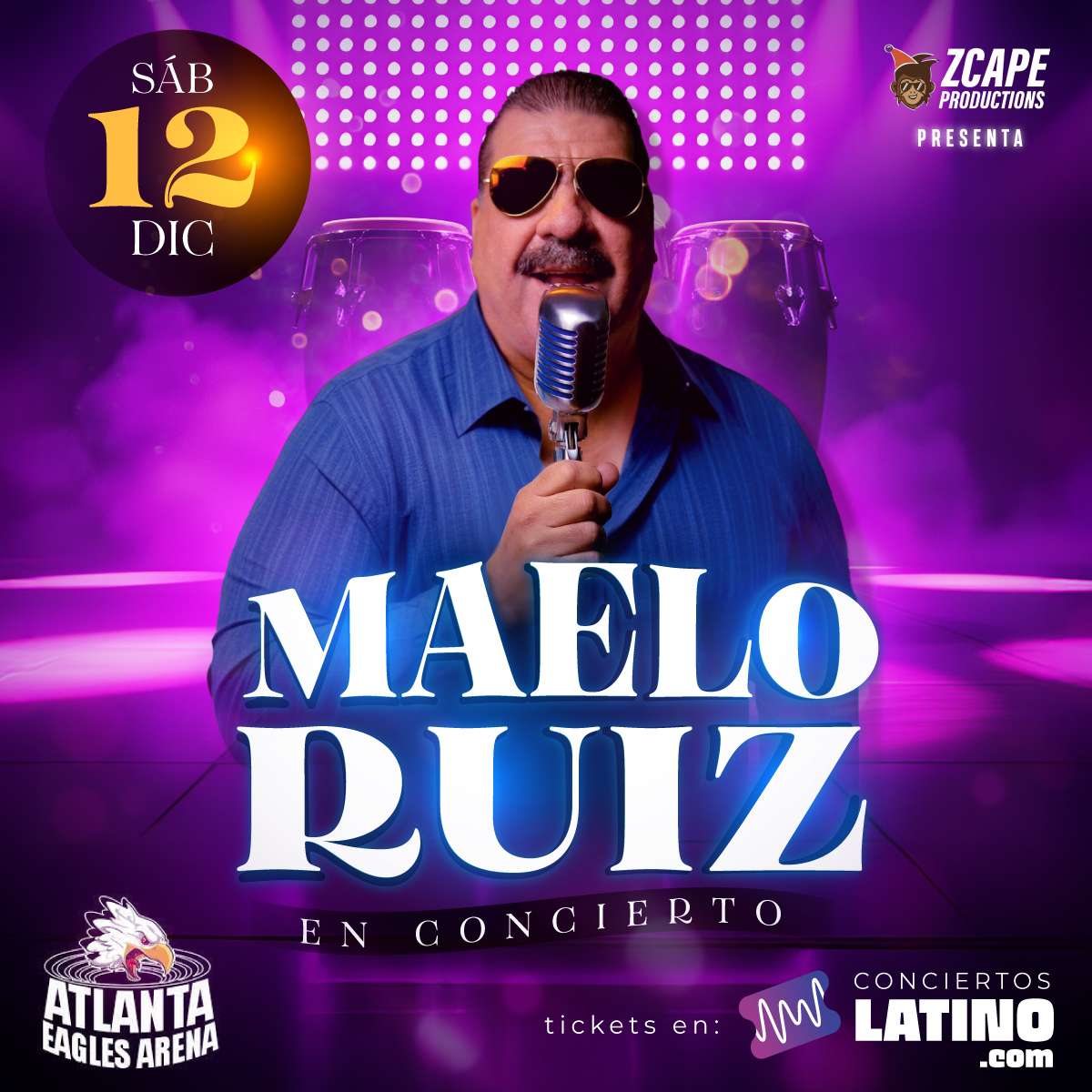 Maelo Ruiz en Atlanta