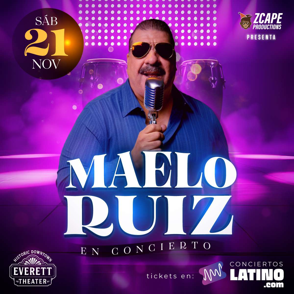 Maelo Ruiz en Seattle
