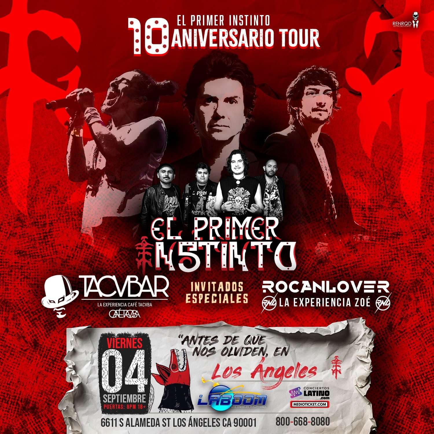 Antes Que Nos Olviden en Los Angeles