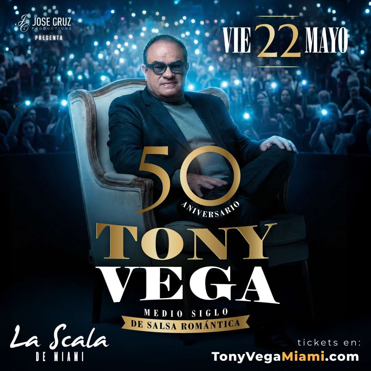 Tony Vega en VIVO en Miami