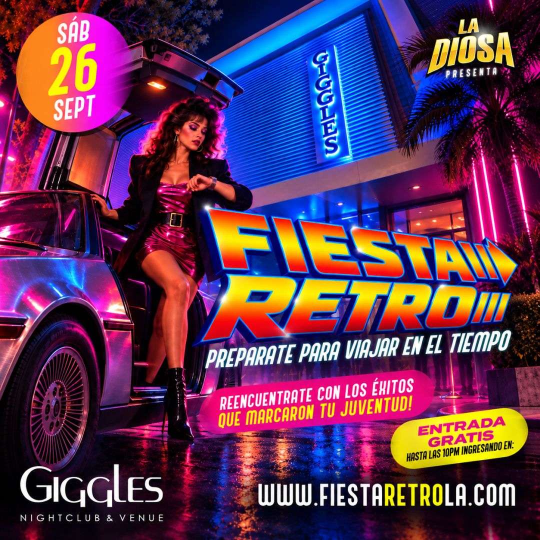 FIESTA RETRO | 80s y 90s