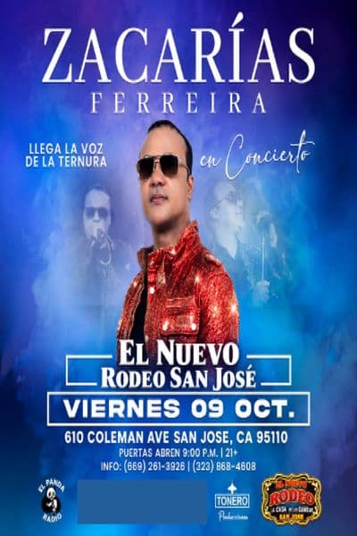 ZACARIAS FERREIRA en San Jose