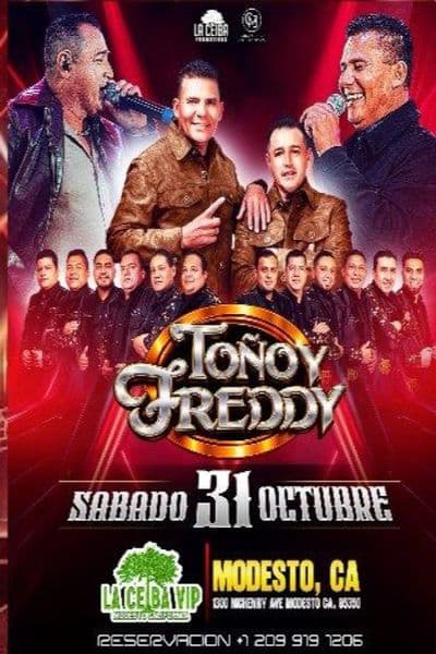 Toño y Freddy en Modesto